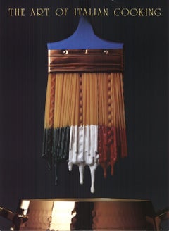 Alan Watson 'L'arte della cucina italiana' 1983- Poster