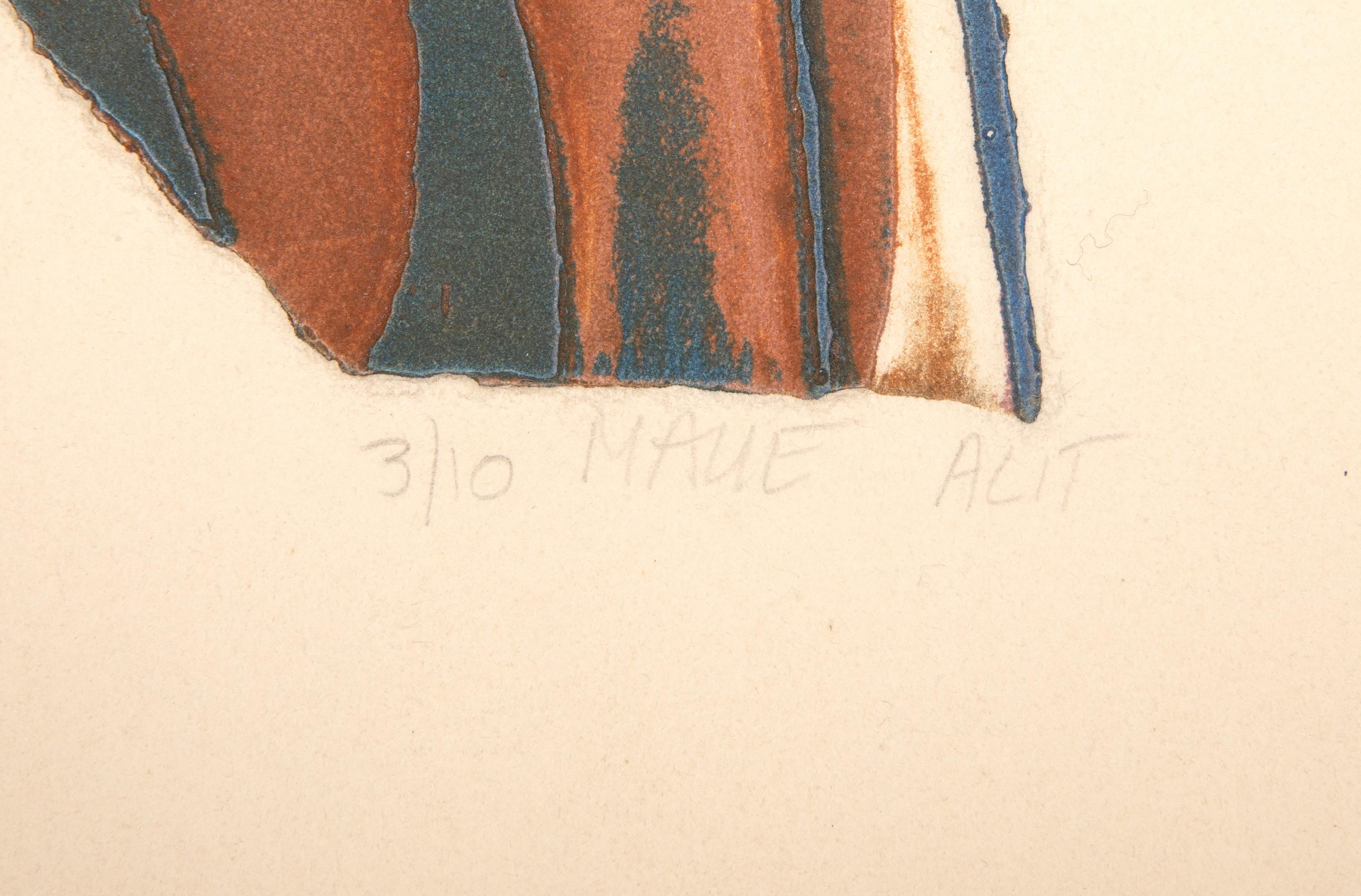 Alit, Modern Intaglio and Aquatint by Linda Mave For Sale 2