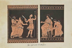 Ancient Greek Kings  - Lithograph - 1862