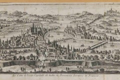 Ancient View of Lyon - Etching - 1748