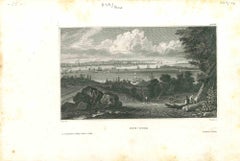 Ancient View of New York - Original Lithograph - 1850