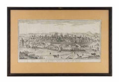 Ancient View of Paris - Etching - 1748