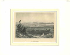 Ancient View of the Piraeus -  Lithograph - Mid-19th Century