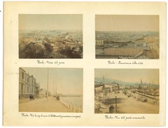 Ancient Views of Kobe - Vintage Albumen Print - 1890s