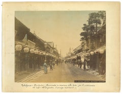 Ancient Views of Yokohama - Antique Albumen Prints - 1890s