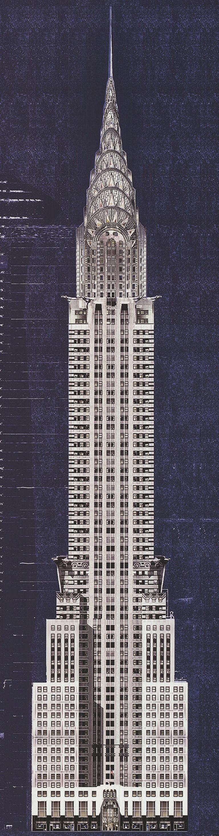 Andy Hickes 'Chrysler Building' - Contemporary Print by Unknown