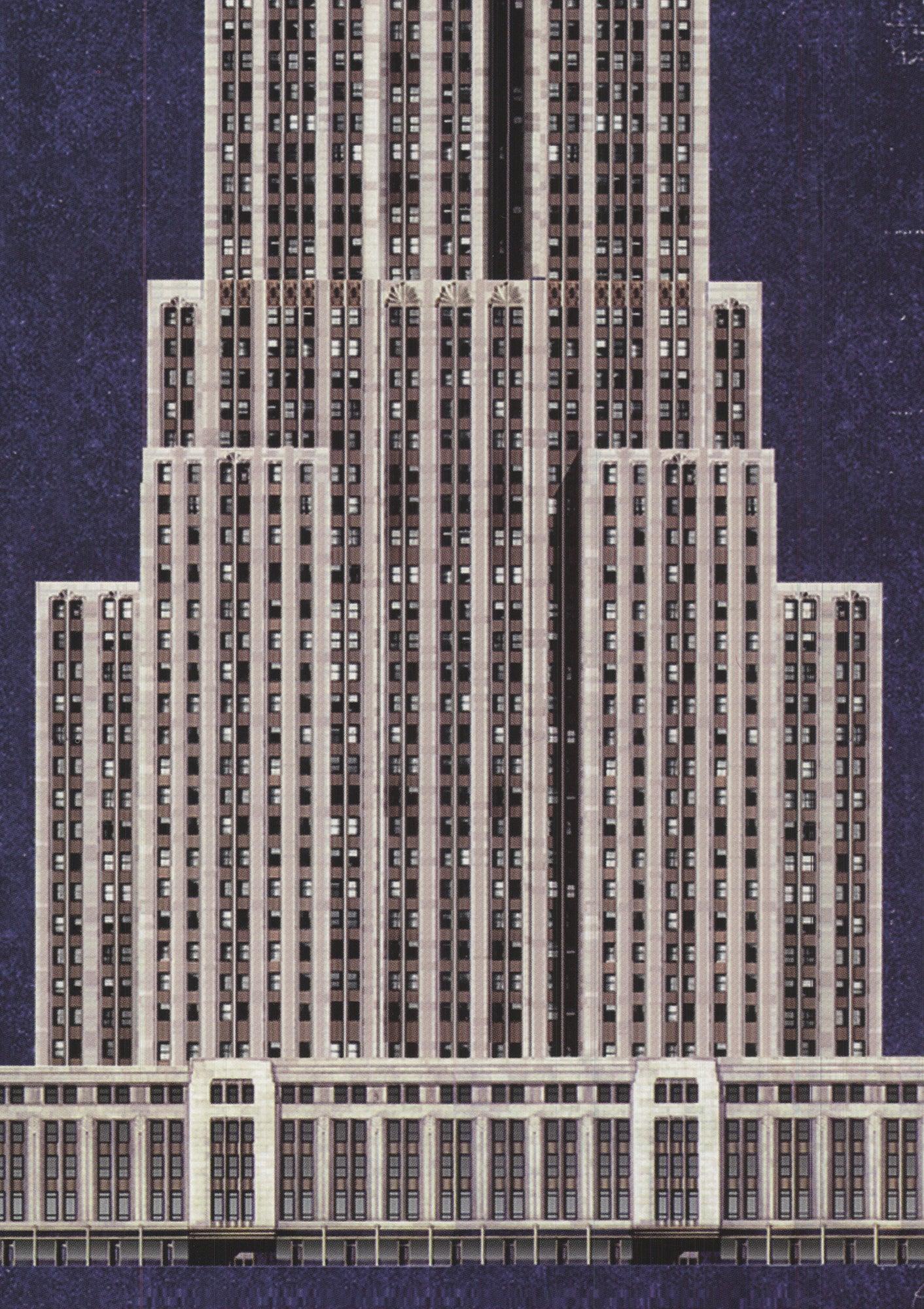 Andy Hickes 'Empire State Building' 2000- Vintage For Sale 1