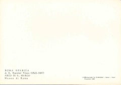 Arco de San Marcos, Roma - Postal vintage - Años 80