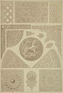 Architecture Moorish-Arabic - Lithograph - 19th Century
