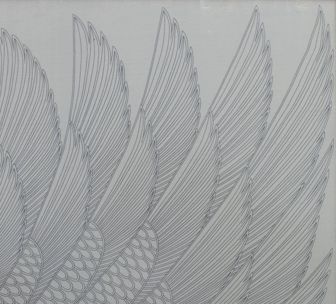 Art Deco Manner Wings Composition For Sale 1