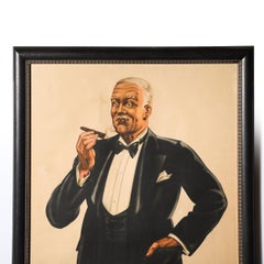 Art Deco Sigaren Maestro Poster Zigarren