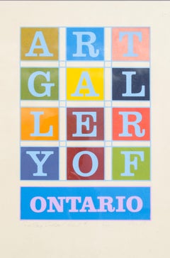 Art Gallery of Ontario Gallery School Lithograph