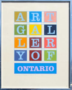 Litografía de la Escuela de la Galería de Arte de Ontario