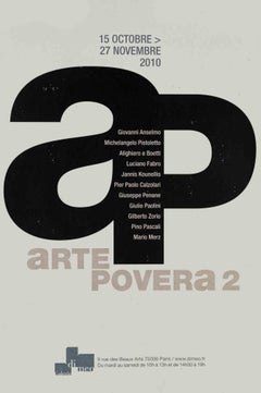 Mostra Arte Povera 2 - Galerie Di Meo, Parigi - 2010