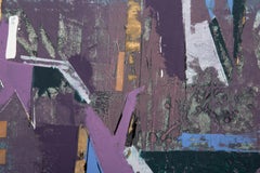 Artifacts, Monoprint and Mixed Media Print by Manuel Rodriguez Jr.