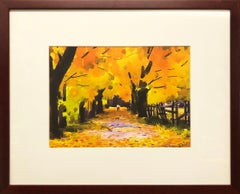 Vintage ARTIST UNKNOWN 'Fall Scene'