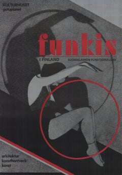 ARTIST UNKNOWN 'Funkis'- Offset Lithograph