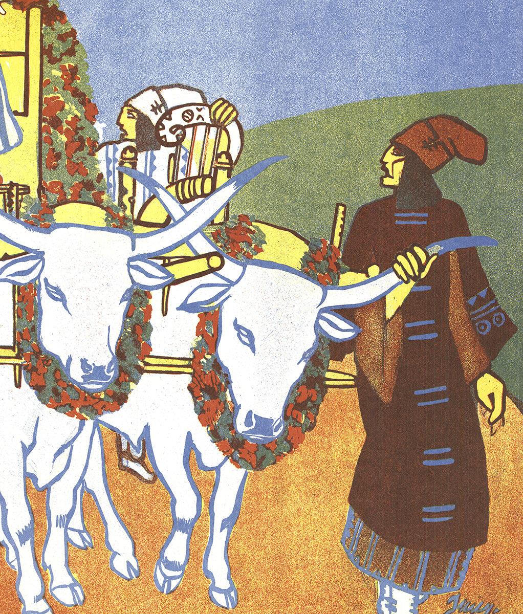 ARTIST UNKNOWN 'Hungarian Art Nouveau' 1975 For Sale 1