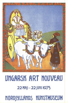 ARTIST UNKNOWN 'Hungarian Art Nouveau' 1975