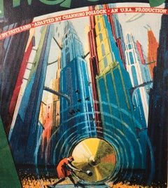ARTIST UNKNOWN 'Metropolis'- Lithograph
