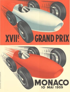 ARTIST UNKNOWN 'Monaco Grand Prix 1959' 2002