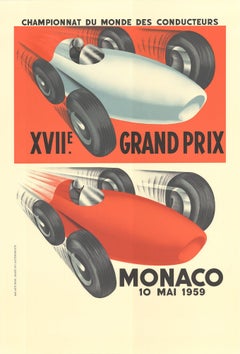 ARTIST UNKNOWN 'Monaco Grand Prix 1959' 2002