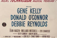 'Singin' in the Rain' 1952- The original movie poster