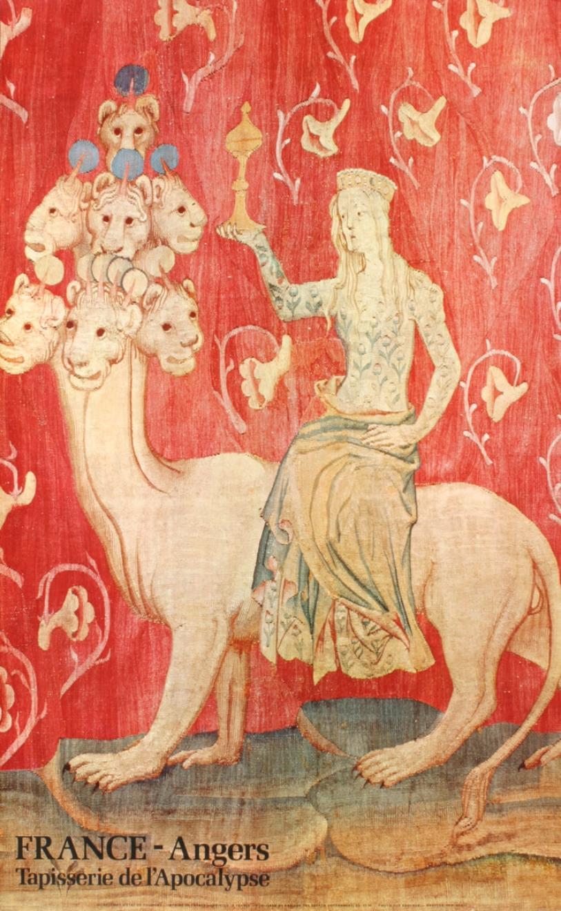 ARTIST UNKNOWN 
Tapisserie de L
Apocalypse
 1972 - Print by Unknown