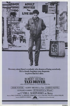 ARTIST UNKNOWN 'Taxi Driver' 1976- Poster