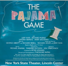 ARTIST UNKNOWN 'The Pajama Game' Vintage Broadway