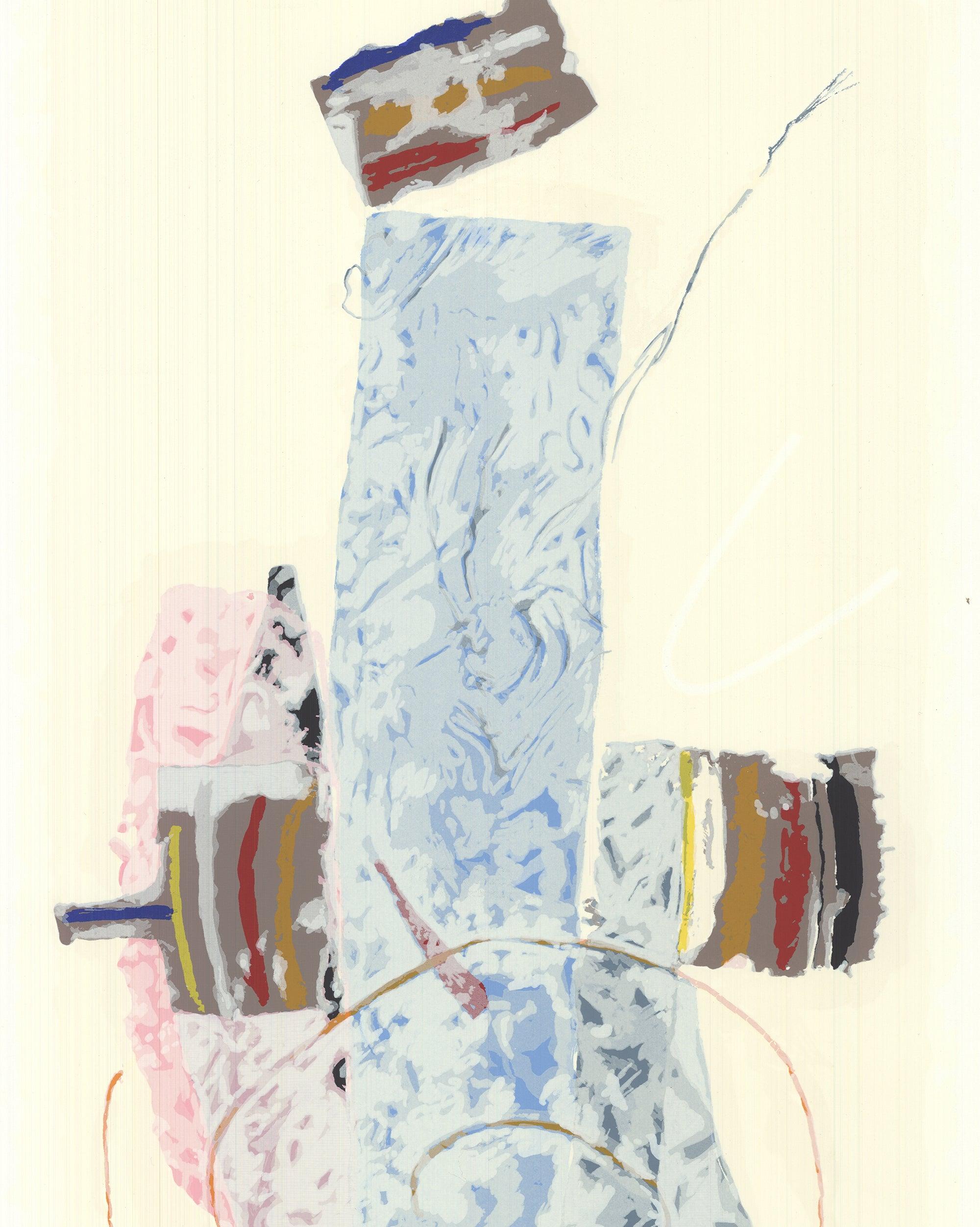 ARTIST UNKNOWN 'Untitled'- Serigraph- Signed For Sale 2