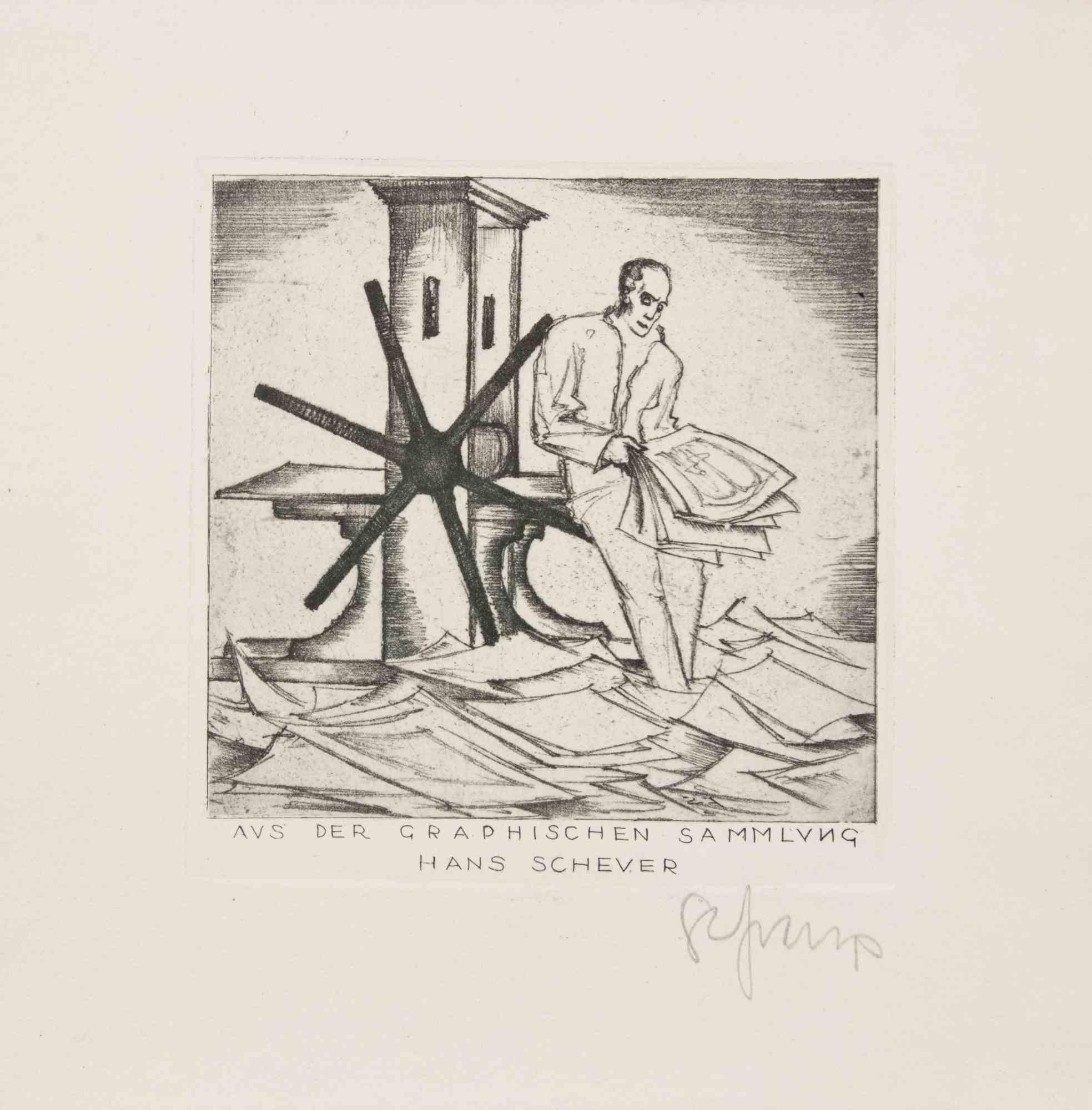 Aus Der Graphischen Sammlung Hans Schever - Gravure - Années 1920