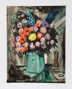 Avignon Bouquet, Modern Lithograph by Lloyd Lozes Goff