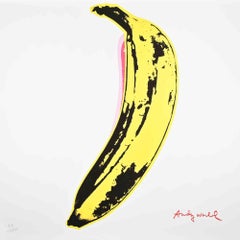 Banana (after 1967 Velvet Underground & Nico) - screenprint by Andy Warhol- 1997