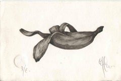 Vintage Banana Peel - Original Etching - Mid 20th Century