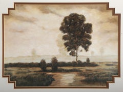 Barren Wetlands, Impressionist Poster by Unknown Artist