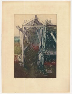 Barry Owen Jones (1934-2018) - Grabado contemporáneo, Entrada al antiguo nº 1