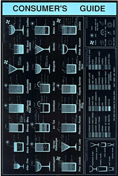 Bartender and Consumer's Guide zur Herstellung von gemischten Getränken / Cocktails