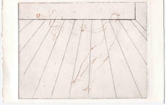 Basketball - Original Etching and Drypoint - Mid-20th Century