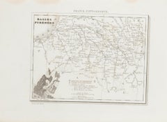 Antique Basses-Pyrénées - Etching - 19th Century