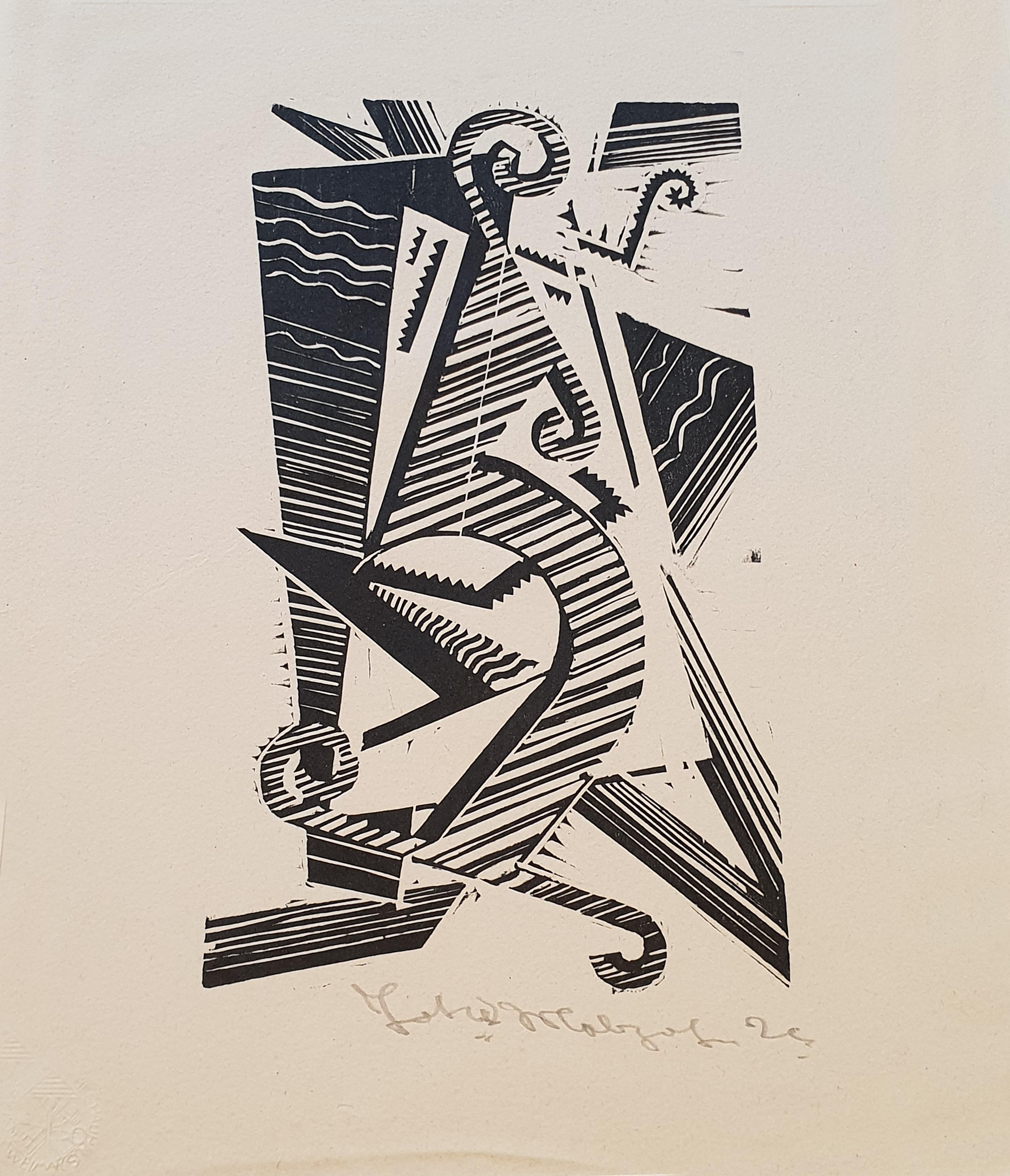 Le Bauhaus « Neuf europische Graphik », troisième portefeuille d'artistes allemands en vente 13