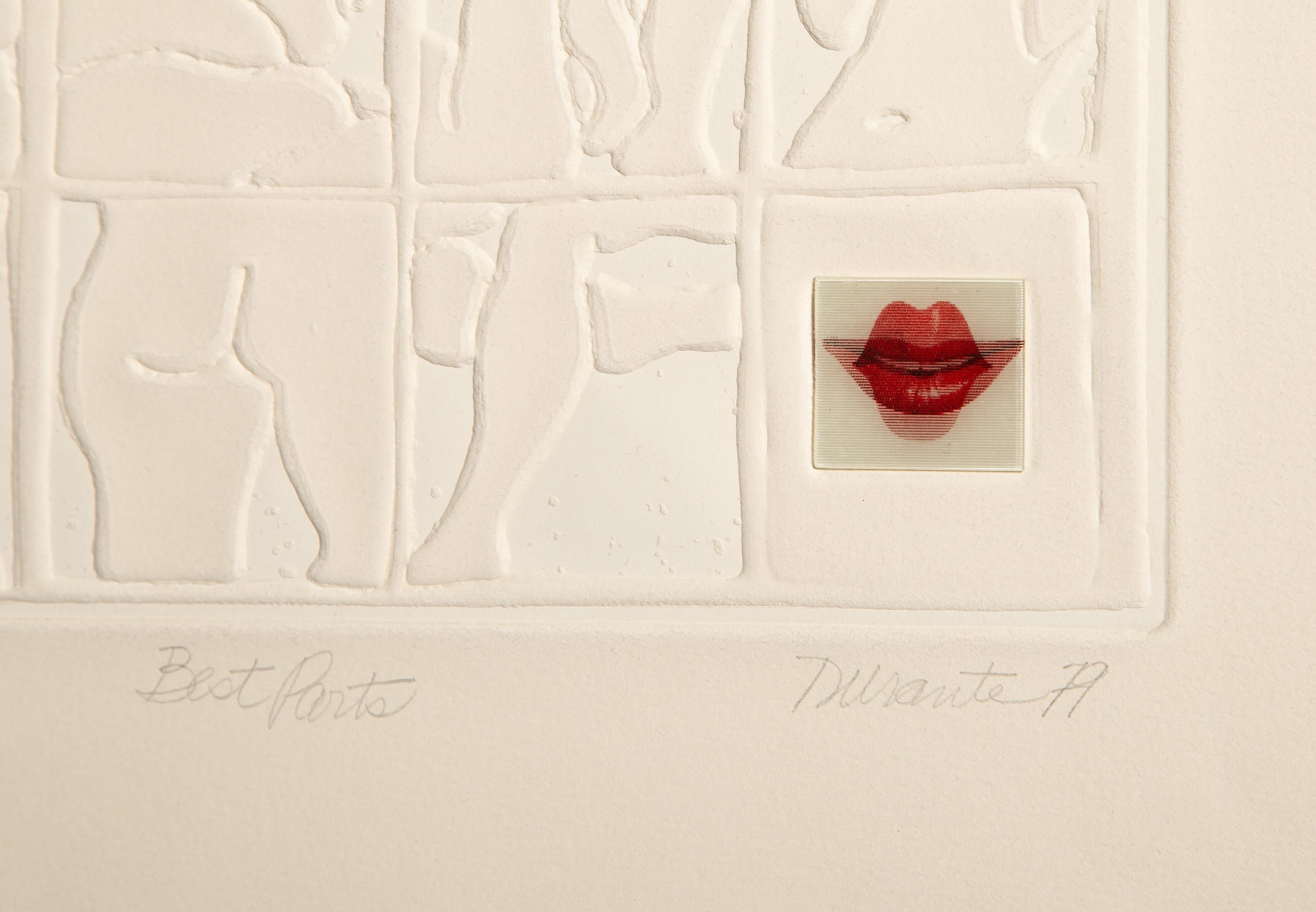 Best Parts, Blind-Embossed Intaglio by Joe Durante 2
