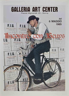 Beuys' Exhibition - Original Poster - 1985