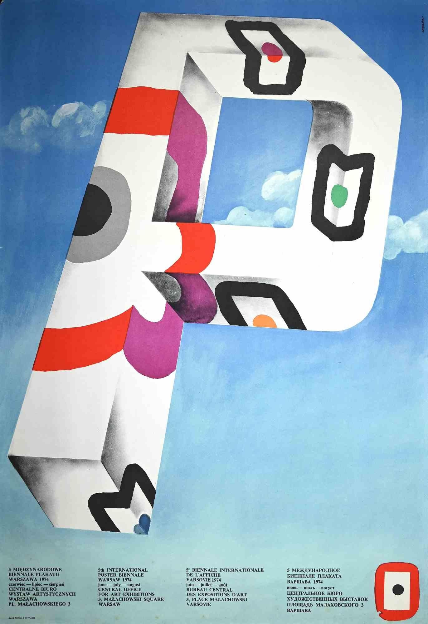 Biennale Warszawa - Vintage Poster - 1974