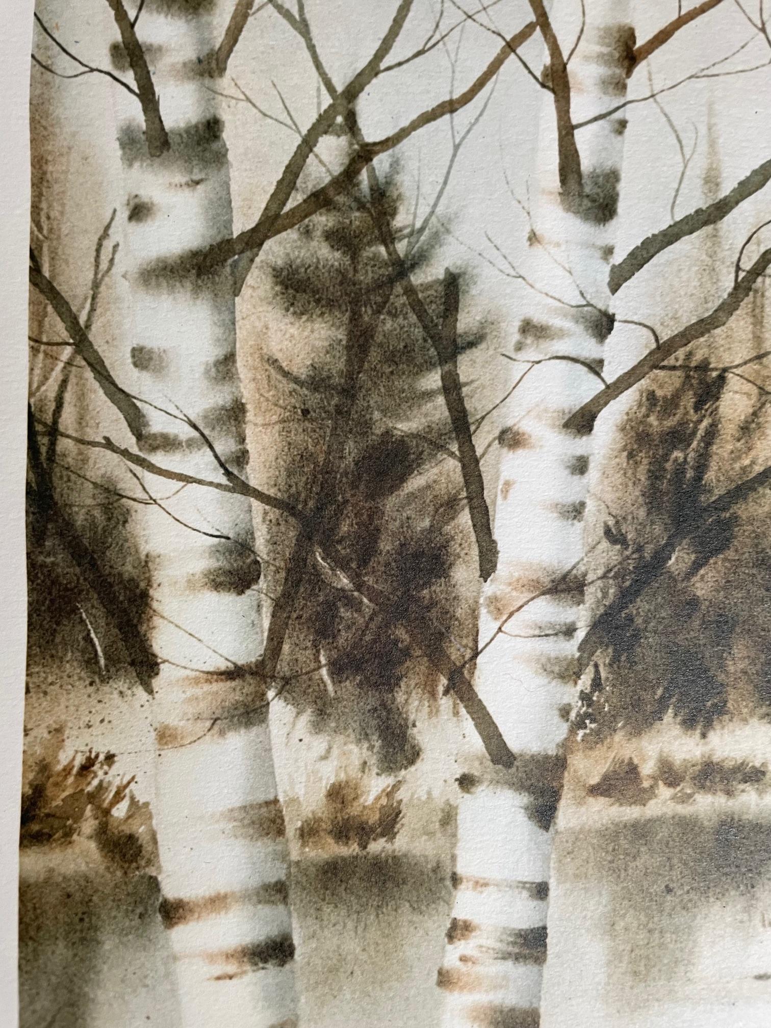 „Birch Bog“ von Owen Wexler im Angebot 1