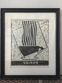 black and white woodcut