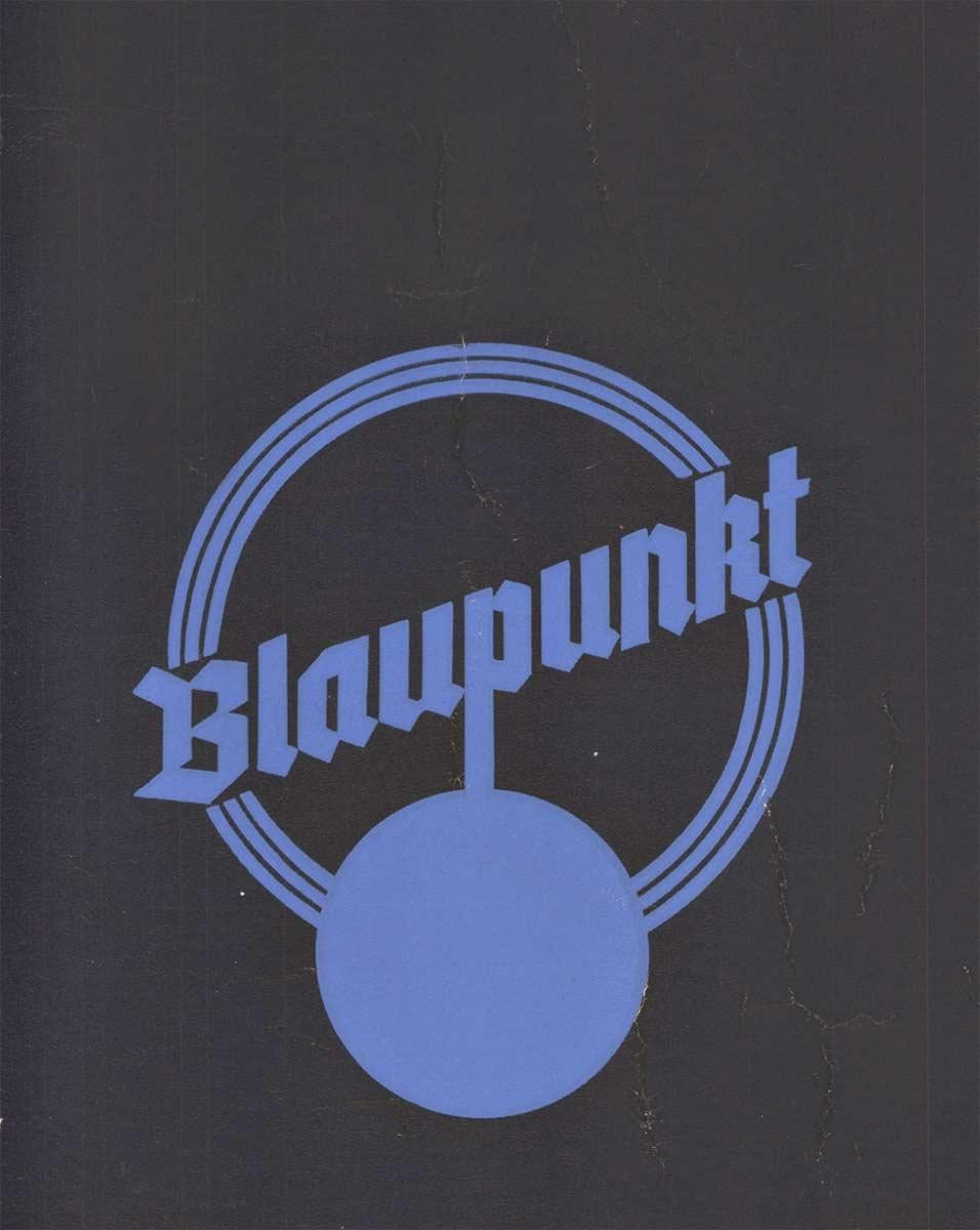 BLAUPUNKT Auto Super (volto di donna) poster originale d'epoca - Portrait Print Nero di Unknown