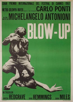 LOW UP - VINTAGE FILM POSTER TRIPTYCH - CLASSIQUE - ICONIQUE - DAVID BAILEY - RARE