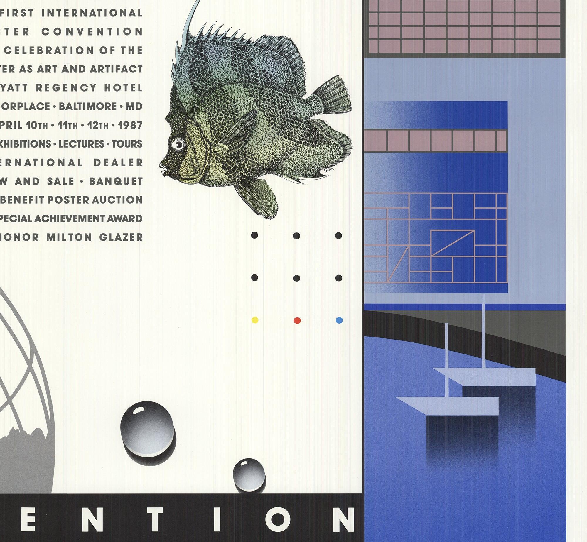 '1987 Poster Convention' 1987- - Contemporary Print by Unknown