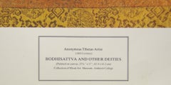 "Bodhisattva and Other Deities" by Unknown Tibetan Artist. Printed in Italy.
